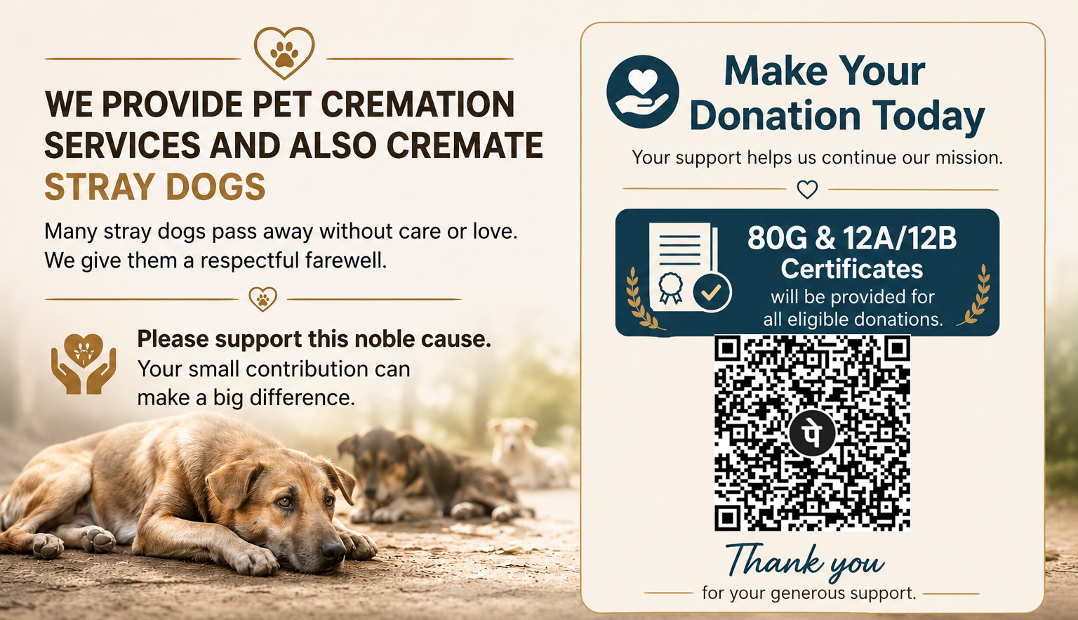 Support Our Pet Cremation Services
